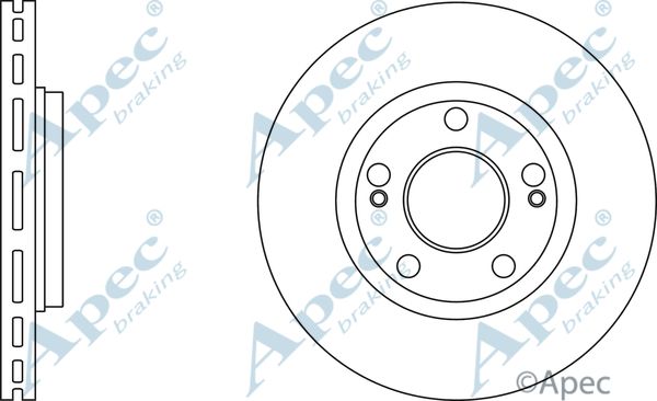 APEC BRAKING Bremžu diski DSK2948